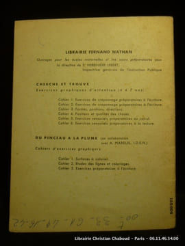 Cherche et trouve, Cahier 6. Pour les enfants de quatre à sept ans. S. Herbinière Lebert