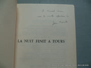 La nuit finit à Tours. Naissance du parti communiste français. Envoi autographe signé à Marcel Cornu. par Jean Fréville - Image 2