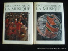 Dictionnaire de la musique. En 2 volumes.. Marc Honegger