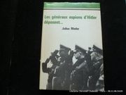 Les généraux espions d'Hitler déposent. par Julius Mader
