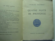 Quatre nuits de Provence. Envoi de l'auteur. par Charles Maurras. - Image 3