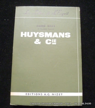 Huysmans et Cie. André Billy