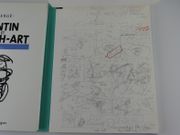 Tintin et l'alpha-art. Transcription des dialogues. Découpages graphiques. par Hergé - Image 7