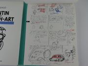 Tintin et l'alpha-art. Transcription des dialogues. Découpages graphiques. par Hergé - Image 8