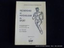 Recherches en psychologie du sport. Acte du Congrès International de Psychologie du Sport. Paris 22 au 25 oct. 1986.. Alain Vom Hofe. Robert Simonnet