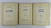 Réunion de 3 textes de M. Duras. L'homme atlantique. La maladie de la mort. Agatha par Marguerite Duras