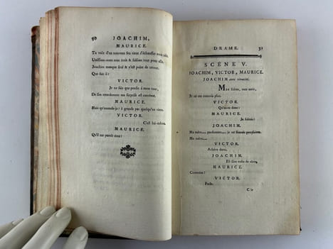Joachim ou le triomphe de la piété familiale. Drame en trois actes et en vers. Suivi d'un choix de Pésies fugitives. Adrien-Michel-Hyacinthe Blin de ...