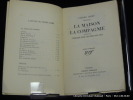 La maison- La compagnie, précédé du Prologue pour une pièce sans cocu.. Pierre HAMP