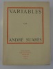 Variables. André SUARES