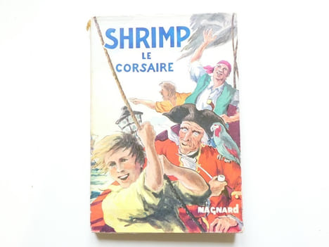 Shrimp le corsaire. René Guillot. Envoi de l'auteur.