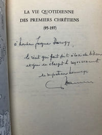 La vie quotidienne des premiers chrétiens ( 95-197)