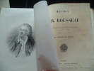 Oeuvres de J.B. Rousseau avec une introduction sur sa vie et ses ouvrages et un nouveau commentaire par Antoine de Latour.. J.B. Rousseau