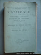 Exposition d'oeuvres d'art du XVIIIème siècle à la Bibliothèque Nationale. Catalogue. Miniatures- Gouaches- Estampes en couleurs françaises et anglaises- Médailles et pierres gravées 1700-1800- Biscuits de Sèvres par Henri Bouchot et H. de La Tour