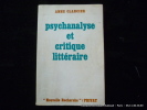 Psychanalyse et critique littéraire. Anne Clancier