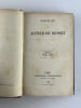 Nouvelles de Alfred de Musset. Les deux Maitresses. Emmeline. Le fils de Titien. Fr&eacute;d&eacute;ric et Bernerette. Croisilles. Margot.. Alfred de Musset