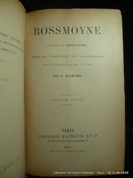 Rossmoyne. HUNGERFORD (Margaret Wolfe Hamilton) Trad. L. Martel