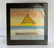 Bonjour Brel. Textes de Brel qui ont inspiré Carcan, Folon, Landuyt, Mara, Rondas, Somville. par BREL.  - Image 2