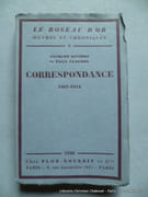 Correspondance 1907-1914 par Paul Claudel et Jacques Rivière