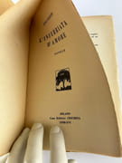 L'inferriata d'amore. Envoi autographe signé à Octave Aubry par Angiolo Biancotti.  - Image 3