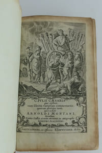 C. Julii Caesaris quae exstant, cum selectis variorum commentariis, quorum plerique novi, opera et Studio Arnoldi Montani. Accedunt Notitia Galliae et notae auctores ex autographo Iosephi Scaligeri