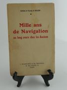 Mille ans de navigation par Capitaine de vaisseau Sagazan - Image 1
