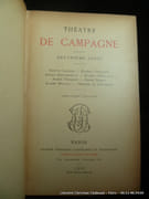 Théâtre de campagne. Quatrième série. L'Amour de l'Art. Entre la soupe et les lèvres. Volte-Face. Retour de Bruxelles. La Corbeille de mariage. Notre cher Insensibilisateur ! Le Collier d'or. Marie Duval. Les Fraises.  par Eugène Labiche - Eugène Verconsin - Adrien Decourcelle - Ernest d'Hervilly - Andrée Theuriet - Emile Guiard - Albert Millaud - Georges de Létorière.  - Image 1