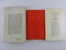 Réunion de 3 ouvrages de BORIS VIAN :  1 - Elles se rendent pas compte, Losfeld  1965, 188p.  2 - Chroniques de Jazz, La  Jeune Parque, 1967, 286p. 3- ...