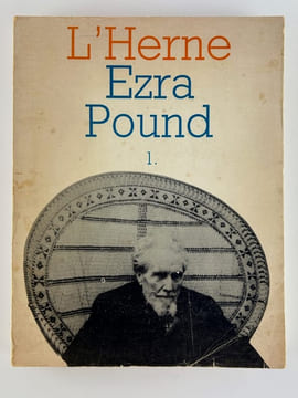 L'Herne Ezra Pound 1. . Collectif, sous la direction de Dominique de Roux et Michel Beaujour