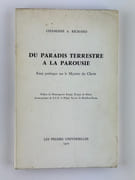 Du paradis terrestre à la Parousie. Essai poétique sur le Mystère du Christ par Chanoine Antonin Richard - Image 1