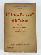 L'action française et le Vatican par Préface de Charles Maurras et Léon Daudet - Image 1