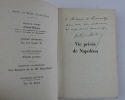 Vie privée de Napoléon. Octave Aubry. Envoi de l'auteur à Françoise de Bernardy.