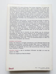 Albert Einstein créateur et rebelle