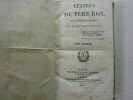 Lettres du Père Roy de La Compagnie de Jésus, mort en Chine le huit janvier 1769. En deux volumes.. Père Roy