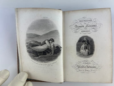 Histoire de Manon Lescaut et du Chevalier des Grieux. En 2 volumes.
