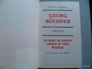 Oeuvres complètes. Théâtre. La mort de Danton. Leonce et Lena. Woyzeck par Georg Büchner. Trad. Lou Bruder - Image 3