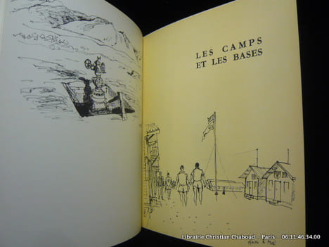 Pétroliers du Sahara. Suite de dessins.. Charles Brouty