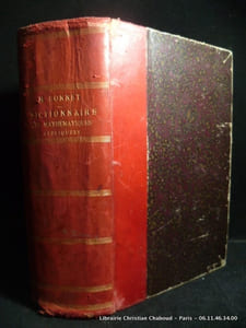 Dictionnaire des mathématiques appliquées. Comprenant les principales applications des mathématiques.