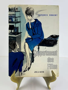 L'appartement des filles. Envoi autographe signé au producteur Paul Graetz, qui produira l'adaptation du roman, réalisée par Michel Deville, un an plus tard.