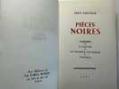 Pièces noires. L'Hermine. La sauvage. Le voyageur sans bagage. Eurydice. Jean Anouilh