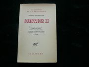 Questions II par Martin Heidegger - Image 1