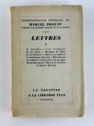 Correspondance générale de Marcel Proust 4 Lettres à P. Lavalée - J.L. Vaudoyer - R. de Flers - Marquise de Flers - G. de Cavaillet - Mme de Cavaillet - B. de Salignac-Fénelon - Mlle Simone de Cavaillet - R. Boylesve - E. Bourges - Henri Duvernois - Mme T.-J. Gueritte et  Robert Dreyfus  par Marcel Proust. Publié par Robert Proust et Paul Brach - Image 1