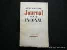 Journal d'un inconnu. Jean Cocteau