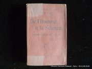 De l'homme à la science. Philosophie du XXe siècle par Félix Le Dantec