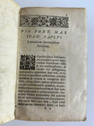 Institutiones iuris canonici, quibus ius pontificum singulari methodo libris quatuor comprehenditur. Nunc primum annotatis in margine locis, unde sumptae sunt. Suivi de : Rubricae summae capitulorom iuris canonici, Thomae Noageorgi Straubingentis opera in par Paulo Lancelotti - Image 6