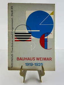 Bauhaus Weimar 1919-1925, Tradition und Gegenwart, Heft 35, Juni 1979. 