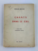 Chants dans le ciel par François Brousse. Envoi de l'auteur - Image 1
