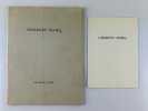 Charles Marq. Peintures r&eacute;centes. Catalogue d'exposition Novembre 1976. Charles Marq. Texte de Fran&ccedil;ois Chapon.