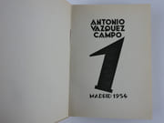 1 proemio en sus dos Partes Yo mi Castro Filosofico ejemplar autografo par Antonio Vazquez Campo. Envoi de l'auteur. - Image 3