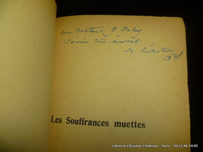Les souffrances muettes. Essai sur l'Evolution et la Destinée de l'Animal.