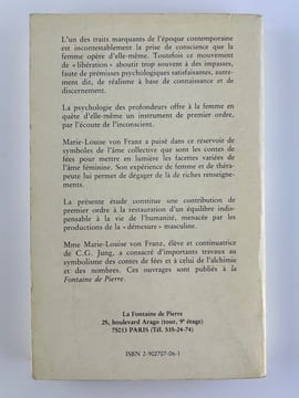 La femme dans les contes de fées.. Marie Louise von Franz. Avant-propos et trad. de Francine Saint René Taillandier.